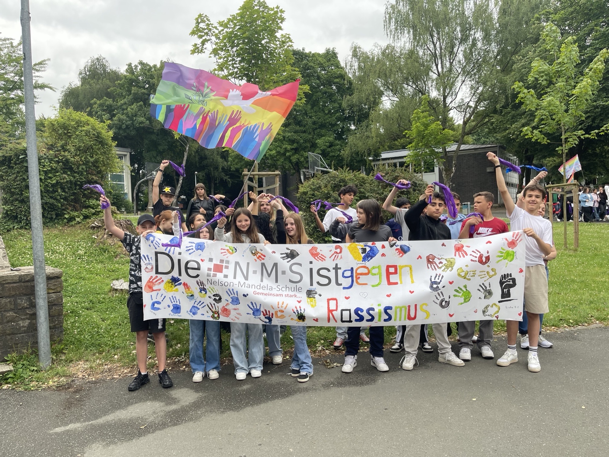 3B Bochum bleibt bunt - Vorbereitungen