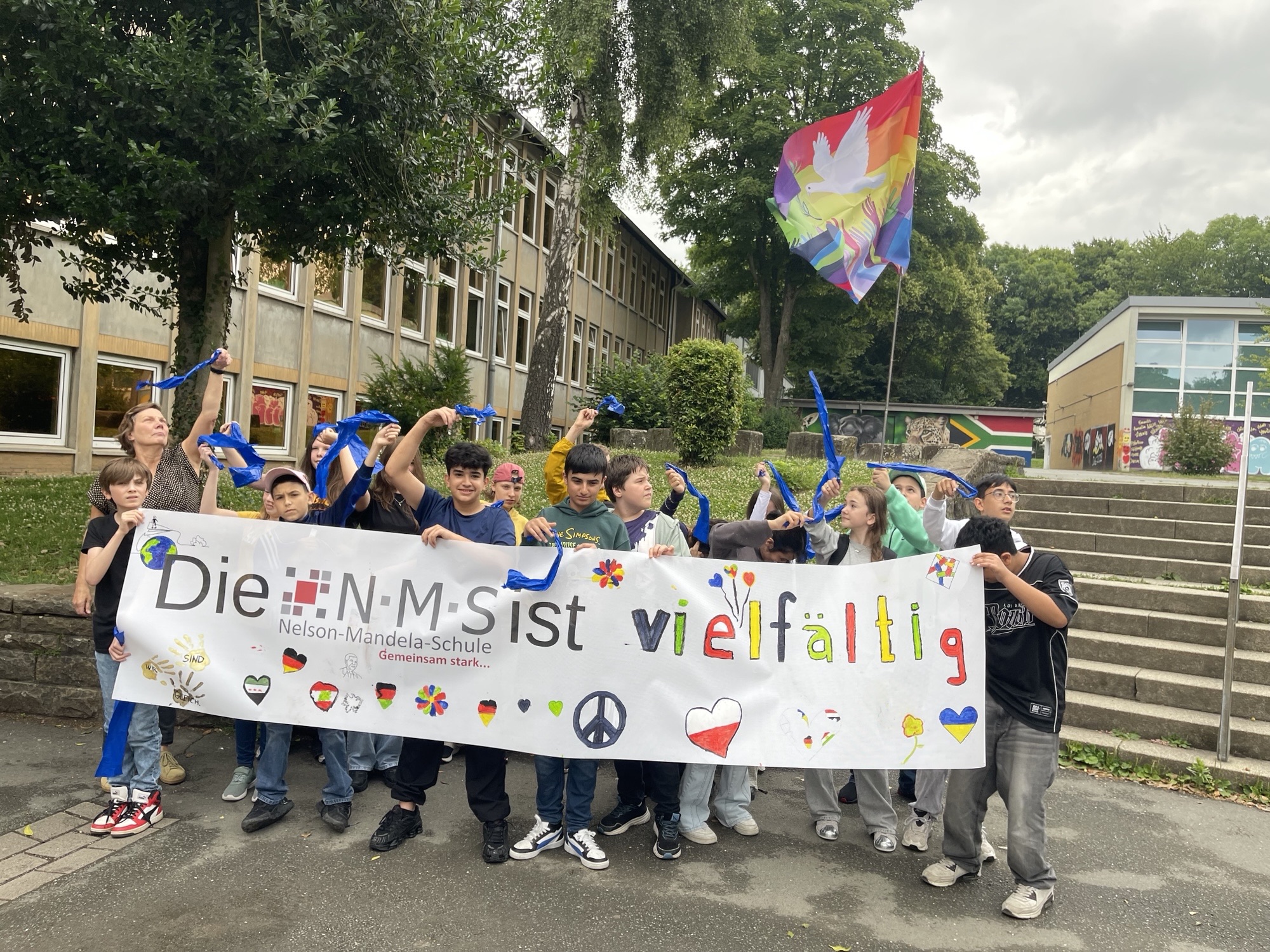3B Bochum bleibt bunt - Vorbereitungen