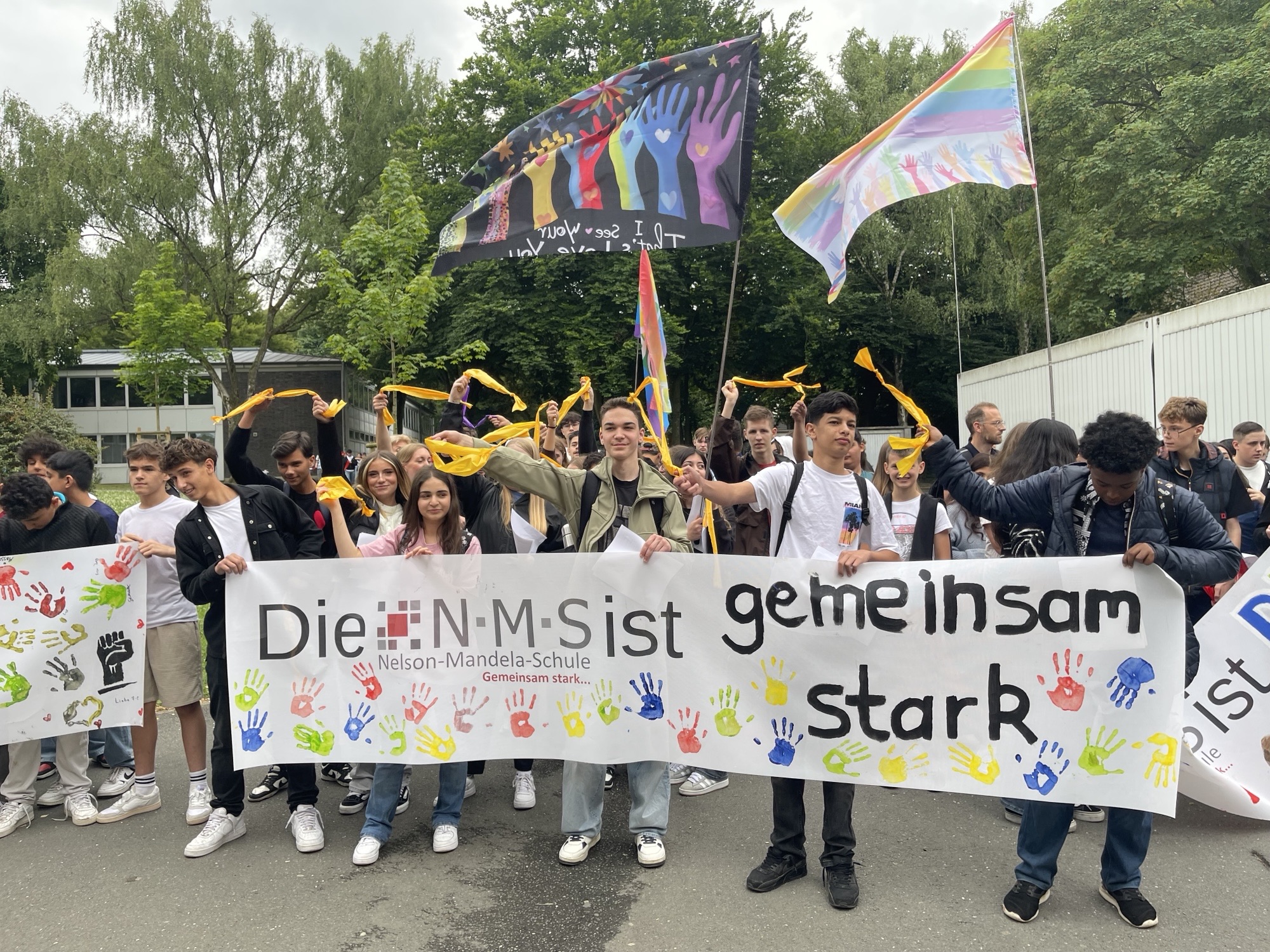 3B Bochum bleibt bunt - Vorbereitungen