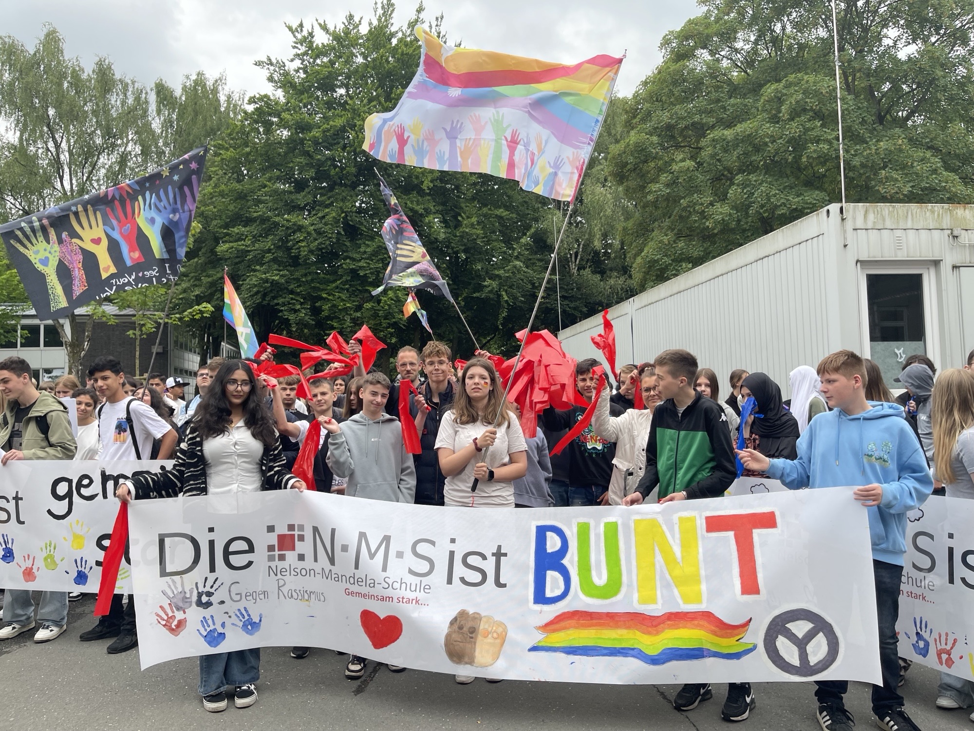 3B Bochum bleibt bunt - Vorbereitungen