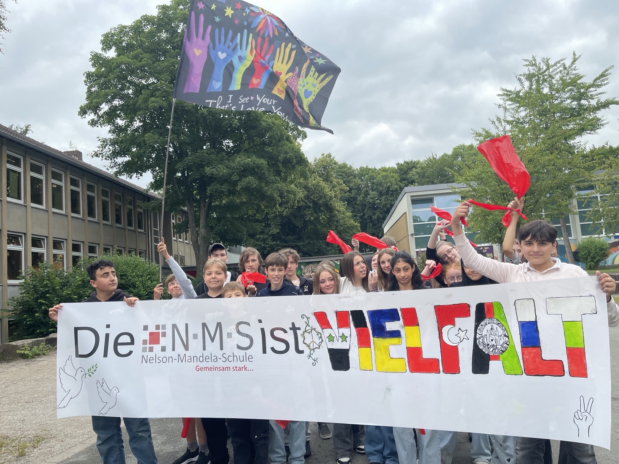 3B Bochum bleibt bunt - Vorbereitungen