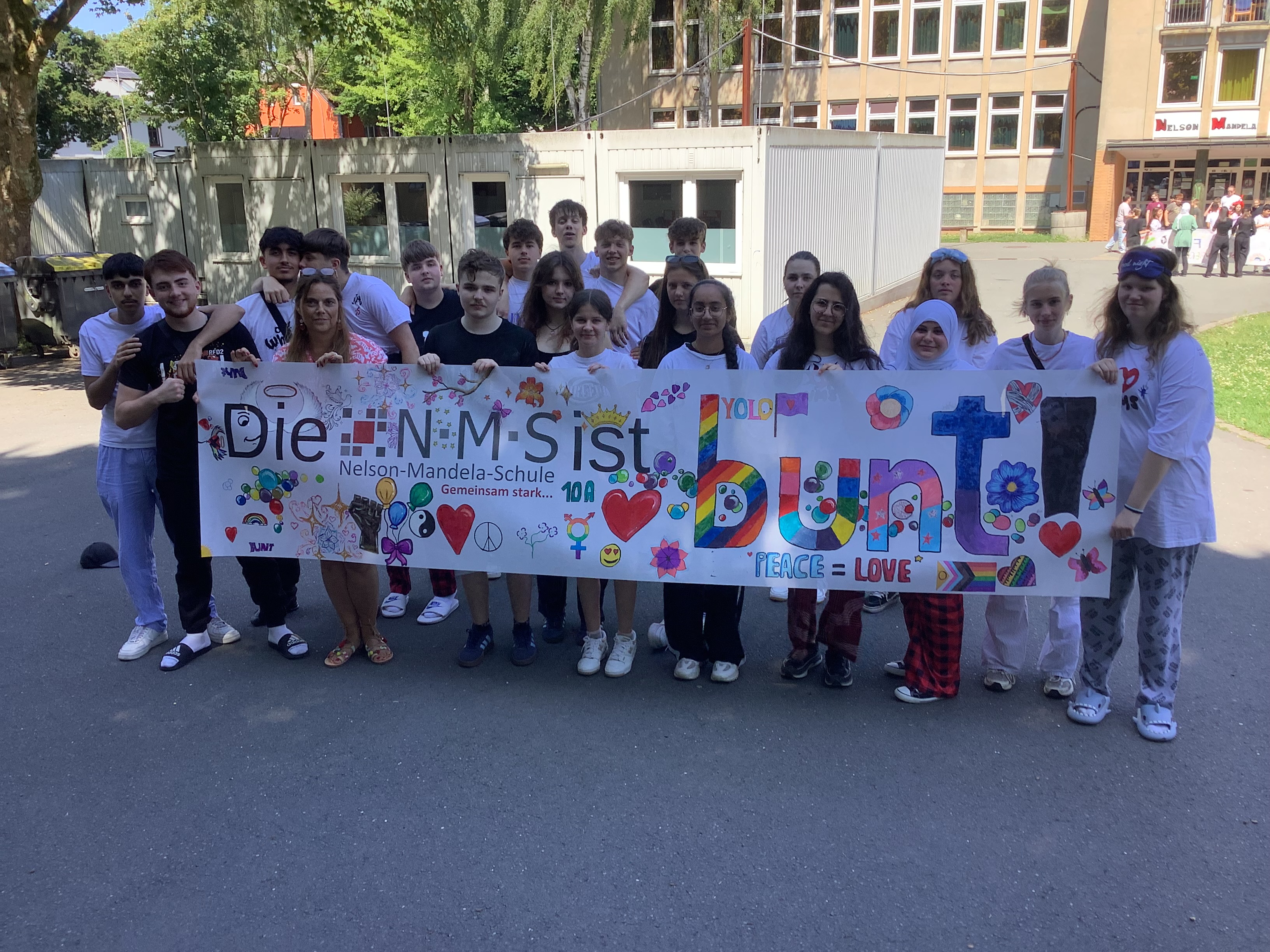3B Bochum bleibt bunt - Vorbereitungen