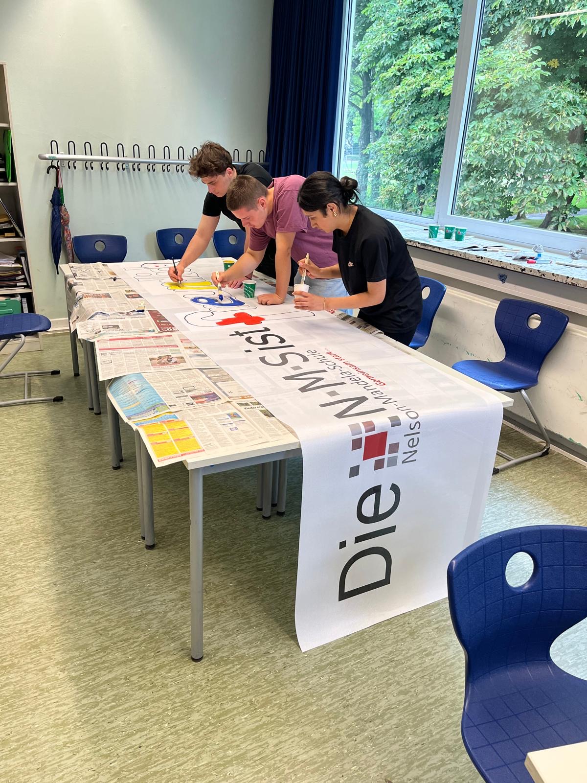 3B Bochum bleibt bunt - Vorbereitungen