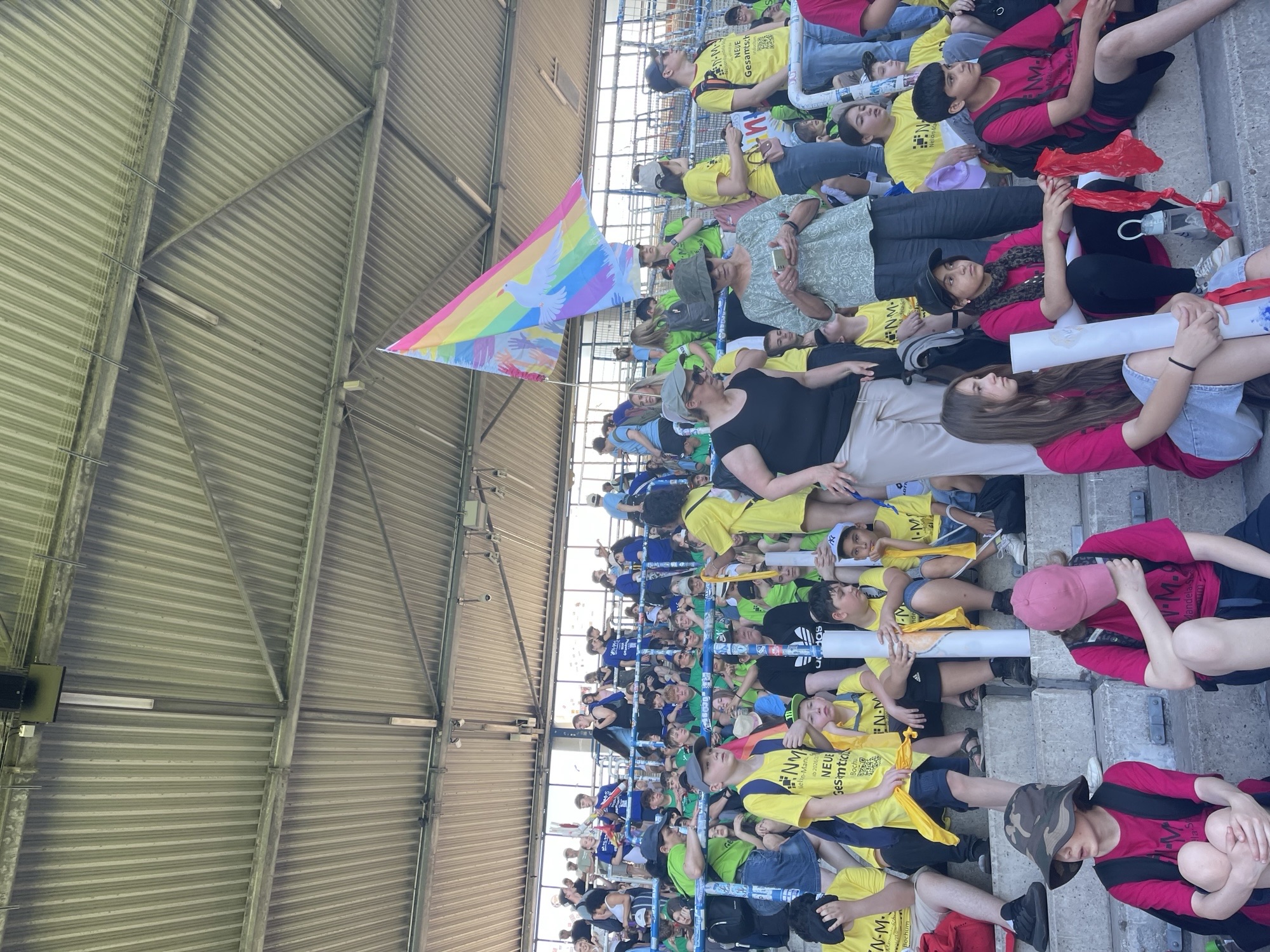 3B Bochum bleibt bunt - Die Kundgebung