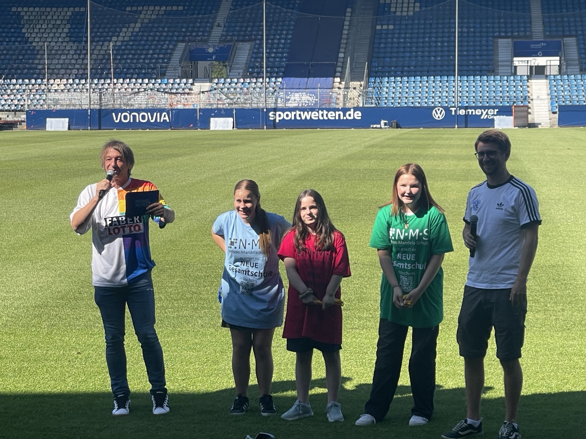 3B Bochum bleibt bunt - Die Kundgebung