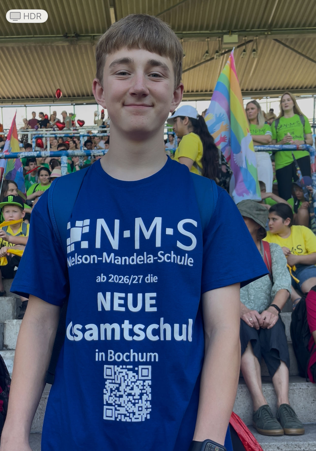 3B Bochum bleibt bunt - Die Kundgebung