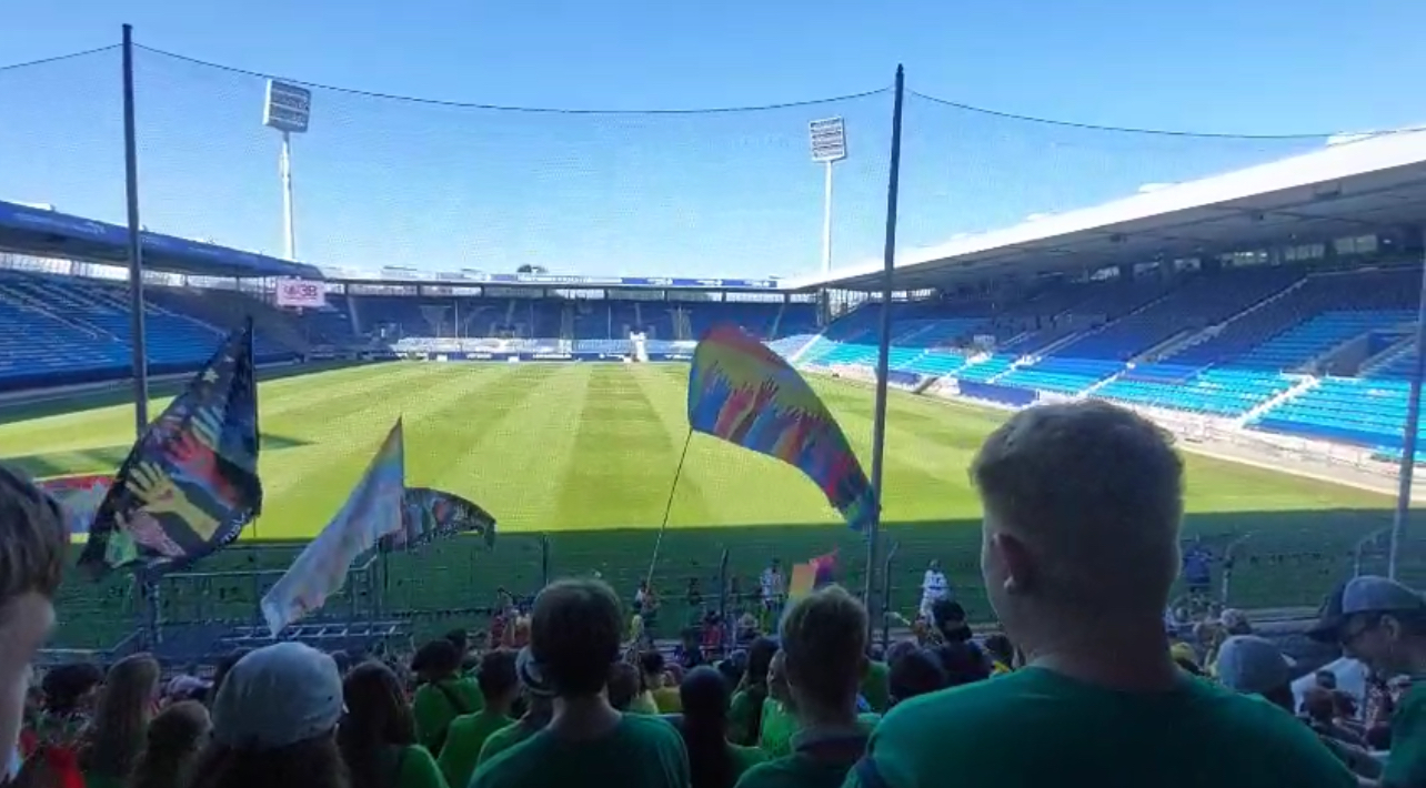 3B Bochum bleibt bunt - Die Kundgebung